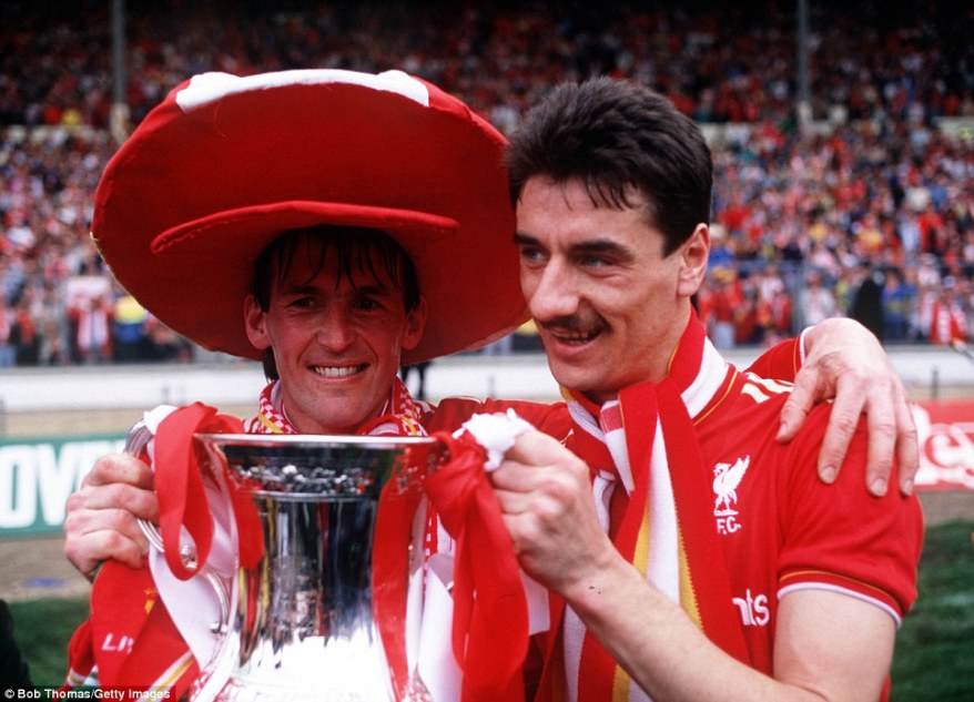 Kenny and Rushy 1989 Cup Winners
