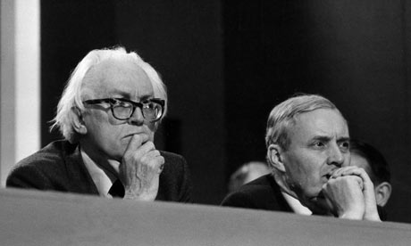 'Old Labour' Tony Benn and Michael Foot
